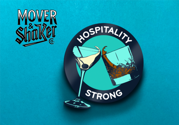 Mover & Shaker Hospitality Strong Pin